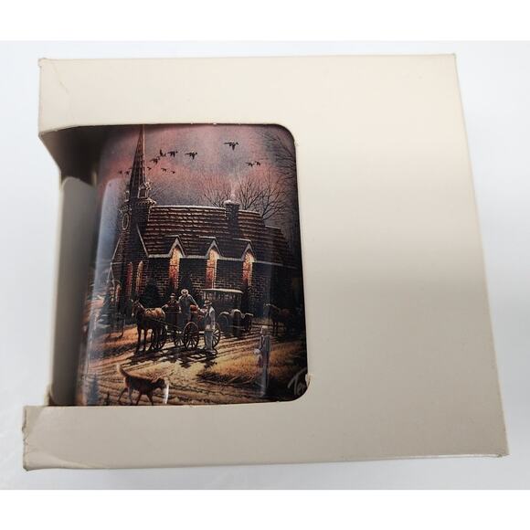 Terry Redlin 1995 "God Shed His Grace On Thee" Wildlife  Coffee Mug Collectible - Picture 4 of 7